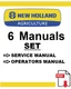New Holland T4020 Tractors Service Repair Operators Shop Manual T 4020 PDF USB