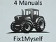 Mahindra 6065 Open Station Service Manual  and OP. Manuals FREE SHIPPING