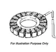 Alternator Stator For Kubota Z125S Zero Turn Mower