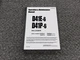 Komatsu D41E-6 D41P-6 Bulldozer Owner Operator Maintenance Manual SN B40001-Up