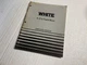 White Farm Equipment Model 4-175 Tractor Operators. Original Factory book