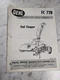 GEHL OPERATOR SERVICE MANUAL PARTS LIST BOOK FLAIL CHOPPER FC 72B 2204B