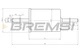 BRAMSI FE0062 FUEL FILTER FOR ALFA ROMEO,AUDI,CADILLAC,CITRO&Euml;N,DAEWOO,FIAT,IRMSC