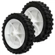 2PK Genuine OEM Toro 145-0701 Snowblower Wheels 66-6510 For CCR 2000 CCR 2450