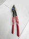 Manual Cutter E-1430 Professional Tool Red for UST up to 1 1/4 Steel Straps