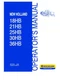 NEW HOLLAND 18HB,21HB,25HB,30HB,36HB DRAPER HEADER OPERATOR`S MANUAL