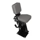 Side Kick Buddy Seat Fabric Gray fits Case IH 9210 9230 9310 9330 fits Steiger