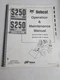 BOBCAT OPERATION MAINTENANCE OWNERS MANUAL S250 TURBO HIGH FLOW SKID STEER 2002