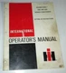 IH International 1490 1590 Mower Conditioner Operators Owners Manual ORIGINAL!