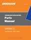Daewoo Doosan DX420LC-5 Crawler Excavator Parts Catalog Manual SN 10001-10010