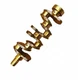Crankshaft For Yanmar 4TNE98 Engine Komatsu SK09J-2 WB70A-1 FD20TH FD30H XD30