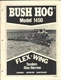 Bush Hog Model 1450 Flex Wing Tandem Disc Harrow Operator's Manual