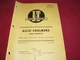Allis Chalmers D-21 D-21 Series II 210 220 Tractor I&T Shop Manual