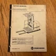 BT Prime Mover OE-35 ELECTRIC ORDER SELECTOR PICKER SERVICE SHOP REPAIR MANUAL