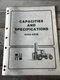 HYSTER FORKLIFT Capacity Specification Book MANUAL H360B H400B H460B H520B H620B