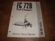 Gehl FC 72B Flail Chopper Service Parts Manual No. 2204J