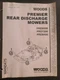 WOODS~Premier Rear Discharge Mowers-PRD6000-PRD7200-PRD8400-Operator's Manual