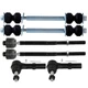 6x Front Sway Bar End Tie Rod End Link Steering For 2011-2019 GMC Sierra 3500 HD