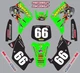 Graphic Kit for 1994-1998 Kawasaki KX125 KX250 KX 250 KX 125 Decals