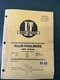 I&T Shop Service Manual AC-11 Allis Chalmers B C CA G RC WC WD 45 Diesel