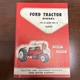 Ford 701-D 741-D 771-D 901-D 941-D 971-D 981-D Diesel Tractor Owner Operator 