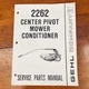 Gehl Disc Mower Conditioner - Service Parts Manual - See Variations @B7