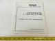 Vintage Kohler Parts Listing - 1, 1.25, 2.5, 3, 4 kW, K161 L161 K181 L181 - 9/83