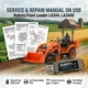 KUBOTA LA344 LA344S FRONT LOADER SERVICE REPAIR WORKSHOP MANUAL ON USB