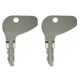 2 Kubota L Series Tractor Ignition Keys  35260-31852  L35 L235 L2050 G3200
