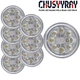 8x Par 36 LED Work Light Hi-Lo For Minneapolis Moline TRACTOR G1000 Vista, G1050
