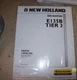 NEW NH New Holland E135B Tier 3 Excavator Parts Catalog Manual