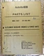 1969 AUTOLITE FORD Model 200 GP Gas 6 Cylinder ENGINE Parts Manual catalog list