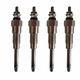 4 Bobcat Glow Plugs 6655233 S150 S160 S175 S185 751 753 763 773 7753 T190