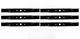 Oregon 6 Pack 91-585 Mower Blade for Woods 1008199 72" PRD7200 RD72 RD7200