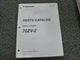 Kawasaki 70ZV-2 Wheel Loader with Cummins QSB6.7 Engine Parts Catalog Manual xz
