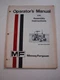 Massey-Ferguson MF 285 Tractor Operator's Owner's Instruction Manual, original