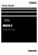 Komatsu WA320-3 Wheel Loader Parts Catalog Manual SN 50001-UP For China