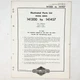 Vintage 1973 Briggs & Stratton 141300-141457 Illustrated Parts List