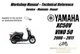 Yamaha VINO 50 XC50V  Service Repair Workshop Manual USB  2006 - 2011