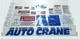 Auto Crane 366809000, Decal Kit, Blue, for 6006EH Series Cranes