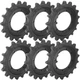 6PCS Drive Sprocket For New Holland C175 C185 C190 C237 C332 C345 C337 #47378993