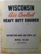 Wisconsin TR-10D Engine Owner, Service & Parts Manual Garden Tractor Bolens 1000