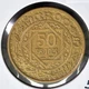 1371 (1952) Morocco 50 Francs - Mohammed V Coin ~ Great Condition ~ *M161