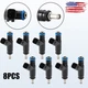 8pcs OE REMAN EV6 Fuel Injectors For 2005-2009 Jeep Dodge Chrysler 4.7L 5.7L V8