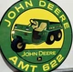 John Deere AMT 622  Service  Premium Quality Reproduction Garage Sign