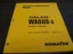 Komatsu Galeo WA600-3 Wheel Loader Owner Operator Maintenance Manual 52001-
