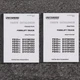 Nissan UniCarriers D1F5F35U Forklift Lift Truck Parts Catalog Manual Book 1F5