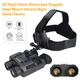 3D/8X Night Vision Binoculars for Hunting Infrared Digital Head Mount Goggles US