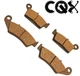 Front + Rear Brake Pads for Kawasaki KX125 KX250 1997-2007