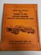 Allis Chalmers TS 260 Motor Scraper Owners Operators Manual effec s/n 4001